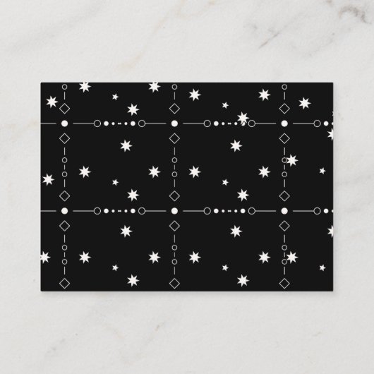 Halloween Baby shower spelboek voor baby aanvraag  Informatiekaartje (Achterkant)