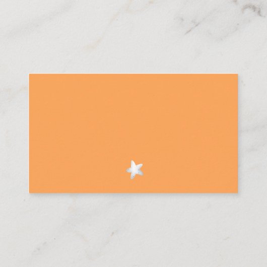 Halloween Baby shower Spook Luier Raffle Kaart (Achterkant)