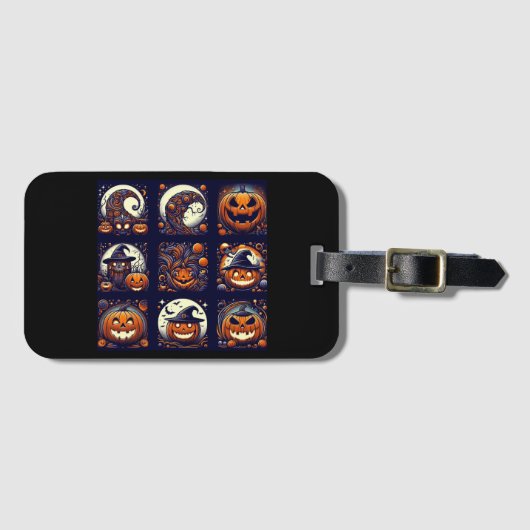 Halloween Bagagelabel (Voorkant (horizontaal))