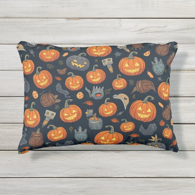 Halloween Baguette Kussen (Voorkant)