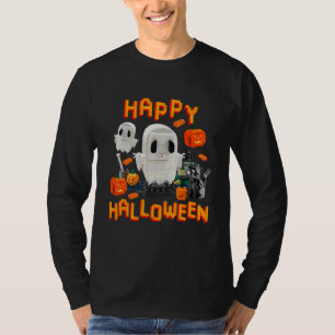 Halloween Baksteen Bouwer Blokken Meester Bouwer K T-shirt