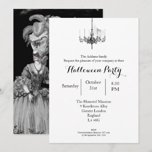 Halloween bal (Noir) Kaart