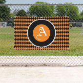 HALLOWEEN BANNER MET MONOGRAM (Insitu)