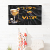 Halloween Bar Welkom Spandoek (Insitu)