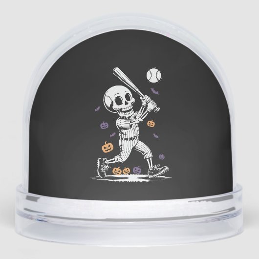Halloween Baseball Skeleton Hitting (Avant)
