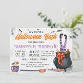 Halloween Bash Anniversaire Invitation Party (Debout devant)