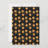 Halloween Bash Trick or treat Pumpkin Snoep Kaart (Achterkant)