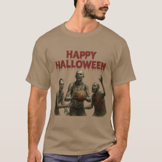 Halloween Basketbal familie T-shirt