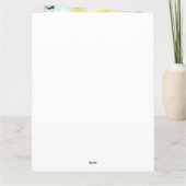 Halloween Basset Hond with Pumpkins Scary Kaart (Achterkant)