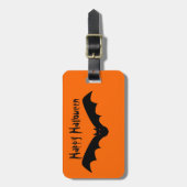 Halloween Bat Bagagelabel (Voorkant verticaal)
