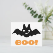 Halloween Bat Briefkaart (Staand voorkant)