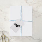 Halloween Bat Cadeaulabel (Met Touw)