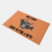 Halloween Bat Deurmat (Schuin)