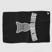 Halloween Bat Golfhanddoek (Horizontaal)