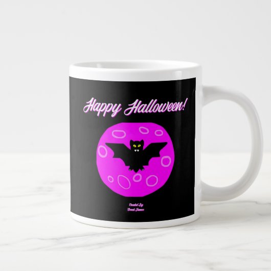 Halloween Bat Jumbo Mug (Droite)