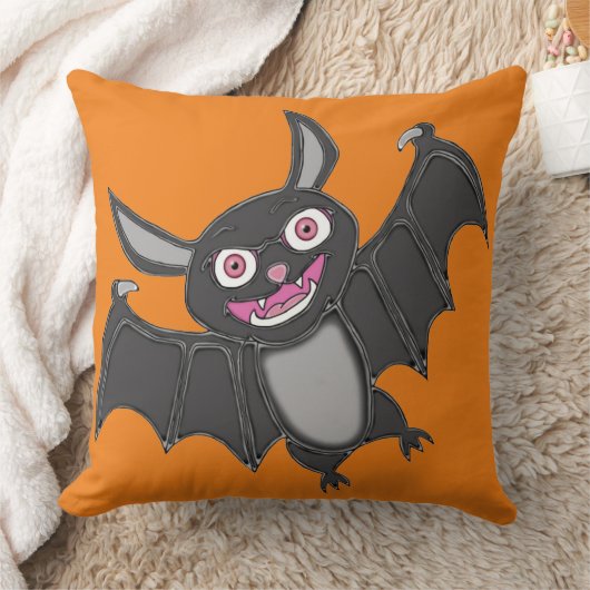 Halloween Bat Kussen (Deken)