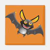 Halloween Bat Magnet Magneet (Voorkant)