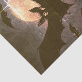 Halloween Bat Moon Tissuepapier (Detail)
