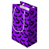 Halloween Bat motif petit sac cadeau (Dos Angle)