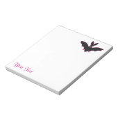 Halloween Bat Notitieblok (Gedraaid)