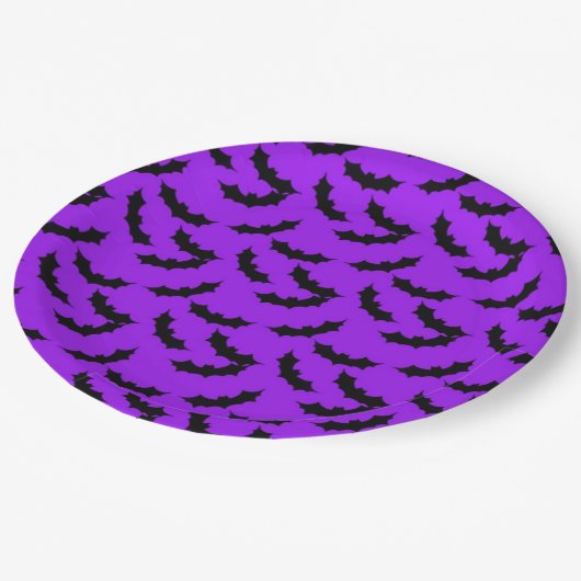 Halloween Bat Patroon Papierpapier bord (Gekanteld)