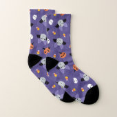 Halloween Bat Pattern Sokken (Paar)