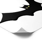 Halloween Bat Poster (Hoek)