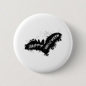 Halloween Bat Ronde Button 5,7 Cm (Voorkant)