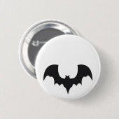 Halloween bat ronde button 5,7 cm (Voorkant /achterkant)