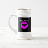 Halloween Bat Stein Mug (Gauche)