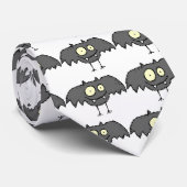 Halloween Bat Stropdas (Opgerold)