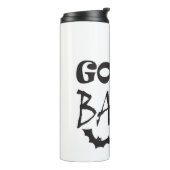 Halloween Bat Thermosbeker (Gedraaid links)