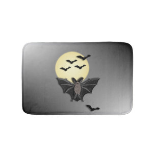 Halloween Bats Badmat