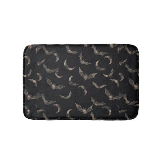 Halloween Bats Bath Mat (Voorkant)