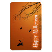 Halloween Bats en Trees Magneet (Verticaal)