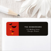 Halloween Bats Etiket (Insitu)