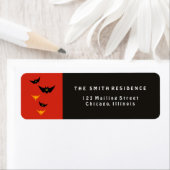 Halloween Bats Etiket (Insitu)
