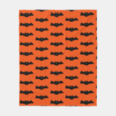 Halloween Bats Fleece Deken (Voorkant)