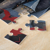 Halloween Bats Gouache Jigsaw Puzzle (Côté)