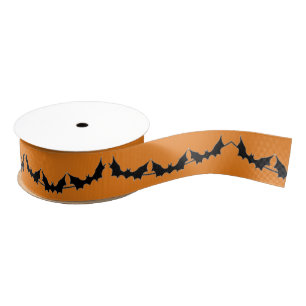 Halloween Bats Grosgrain Lint
