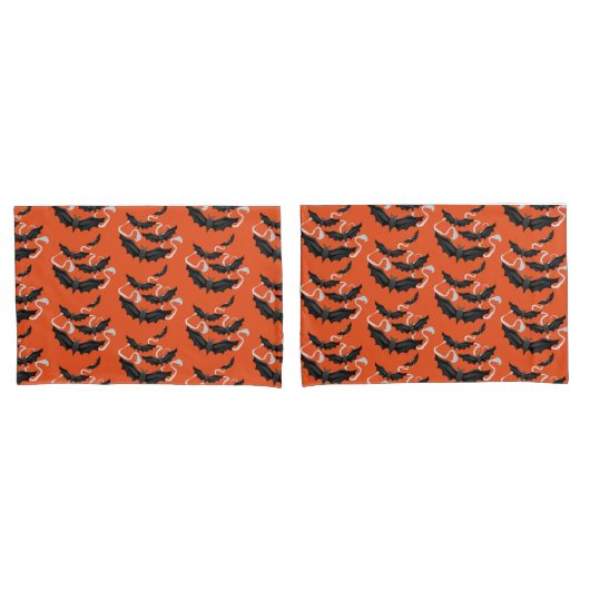Halloween Bats Kussensloop Set (Voorkant-Set)