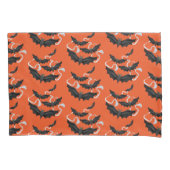 Halloween Bats Kussensloop Set (Voorkant-Links)