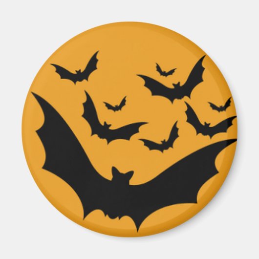 Halloween Bats Magneet (Voorkant)