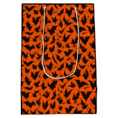 Halloween Bats Medium Cadeauzakje (Achterkant)