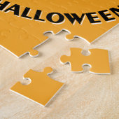 Halloween Bats Sinaasappel Legpuzzel (Zijkant)