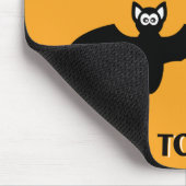 Halloween Bats Sinaasappel Muismat (Hoek)