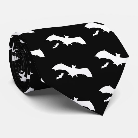 Halloween Bats Stropdas (Opgerold)