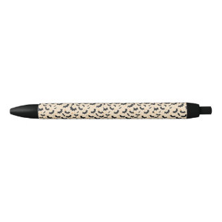 Halloween bats zwarte inkt pen