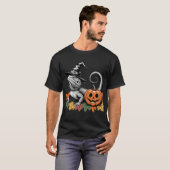 Halloween Bearded Dragon Magic T-shirt (Voorkant volledig)