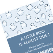 Halloween bébé douche invitations petit bol bleu